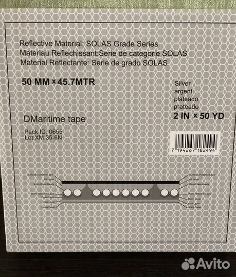 Светоотражающая лента для катеров