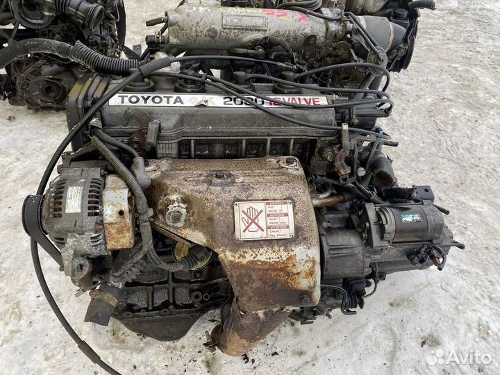 Двигатель 3S-FE Toyota Carina II ST171 3S-1382990