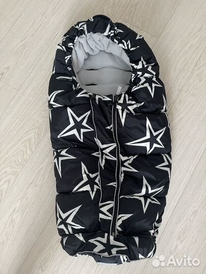 Зимний конверт в коляску