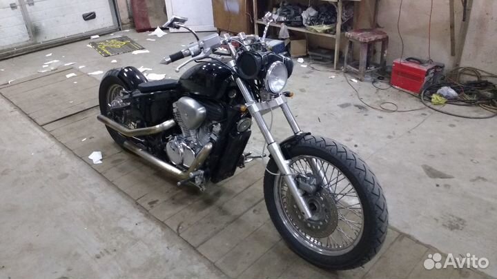 Пластиковое короткое переднее крыло Чопер/боббер