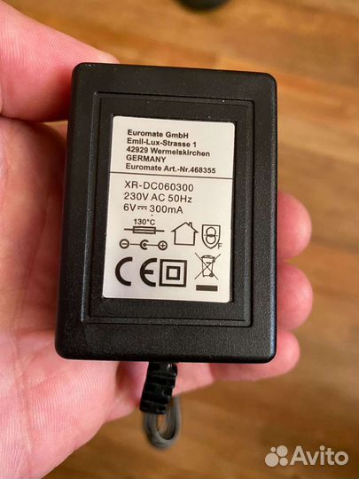 Блок питания 6v
