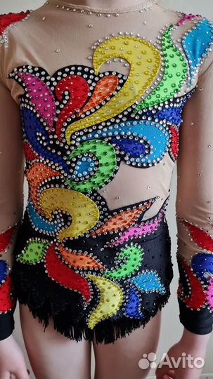 Купальник для художественной гимнастики, 116-122