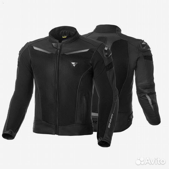 Мотокуртка shima piston black
