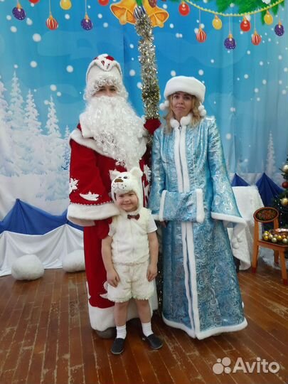 Костюм белого медведя детский