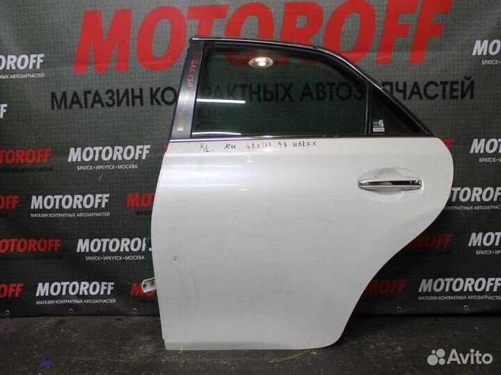 Дверь задняя левая Марк Икс GRX130 светлая А599