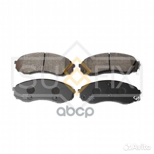 Колодки тормозные дисковые перед прав/лев S