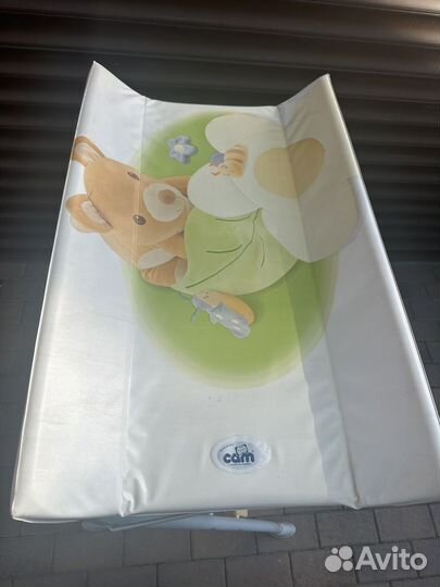 Пеленальный столик с ванночкой cam