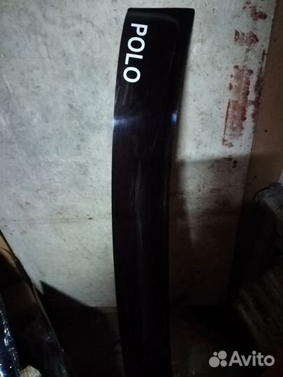 Козырёк заднего стекла фольксваген поло