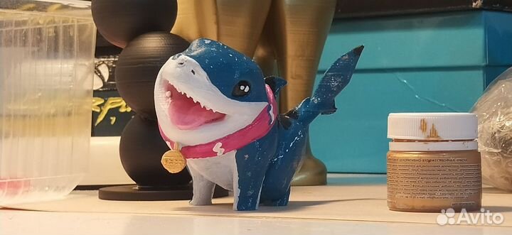 Акула Джеффри (Jeff), Marvel Rivals. Фигурка