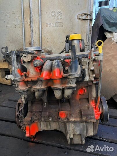 Renault logan Двигатель К7мf710