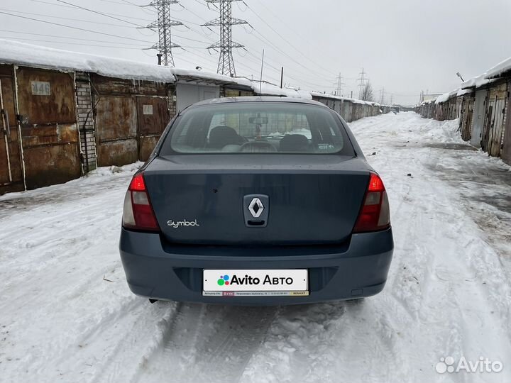 Renault Symbol 1.4 МТ, 2006, 135 130 км