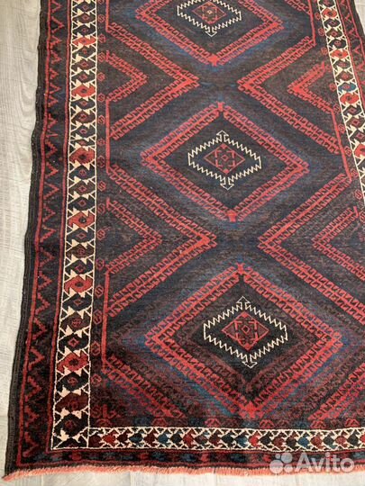 Ковер афганский ворсовый балуччи 244х212 см шерсть