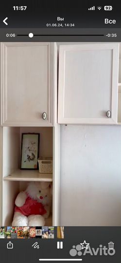 Шкаф стеллаж мебель Италия детская