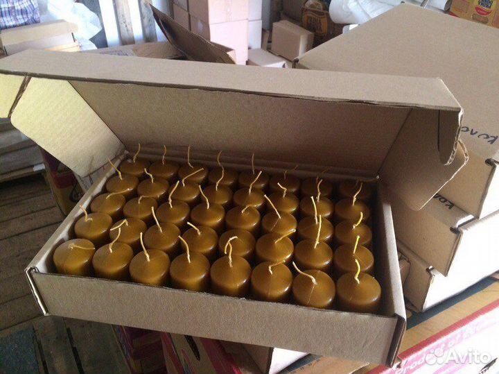 Свечи восковые церковные