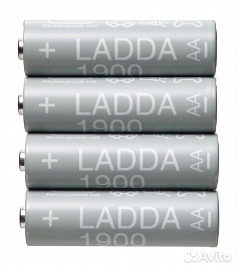 Аккумуляторные батарейки IKEA ladda AA AAA