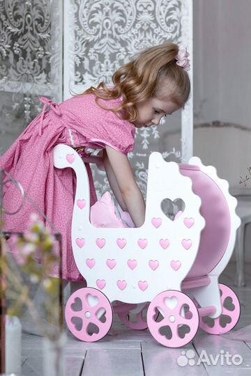 Коляска для куклы от бренда Princess V