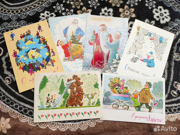 Открытки Зарубин подписанные