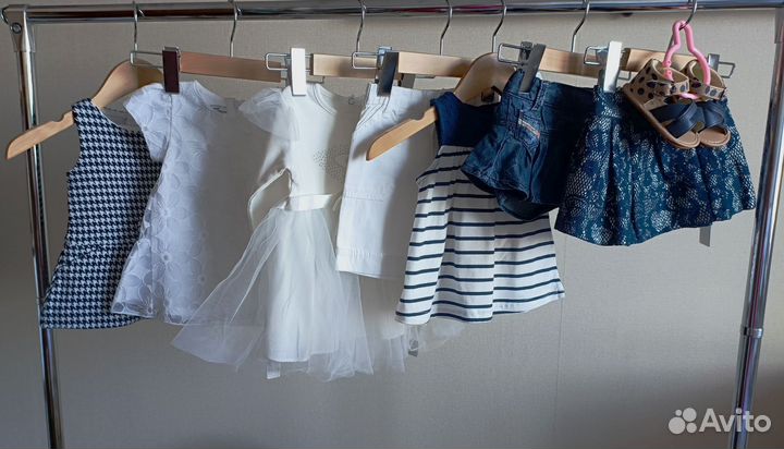 Вещи пакетом для девочки 62 68