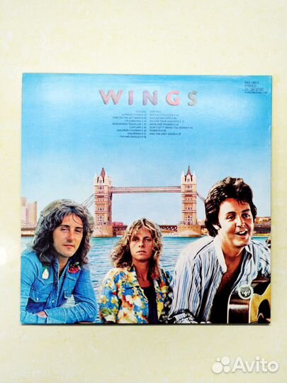 1st UK Poster NM Paul McCartney Wings London Town