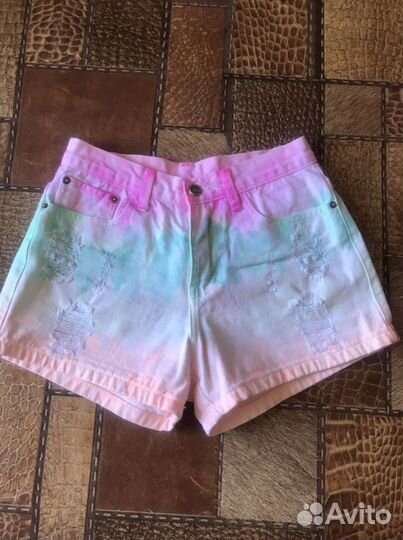 Шорты джинсовые