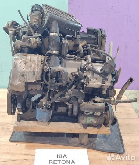 Двс RF 2.0л дизель Киа Ретона/ Kia Retona, 2000г