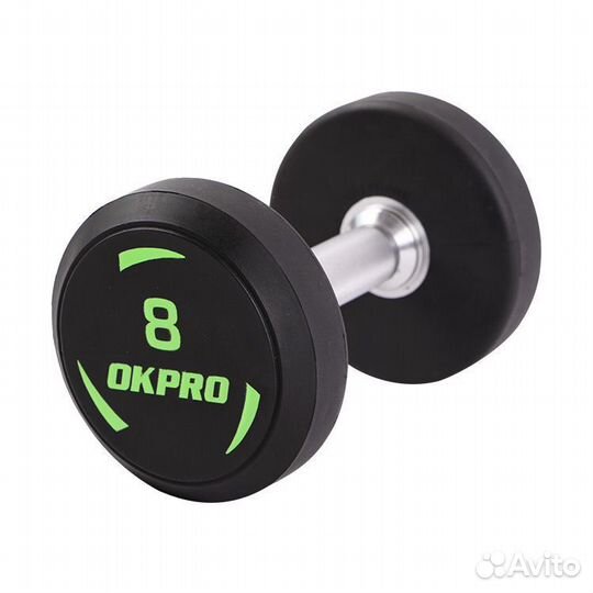 Гантель полиуретановая okpro OK1036 18 кг