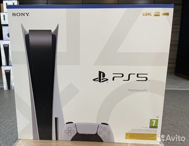 Sony PS5 новая с дисководом купить в Москве | Электроника | Авито