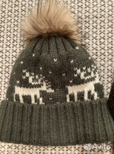 Шапка Glenfield и варежки