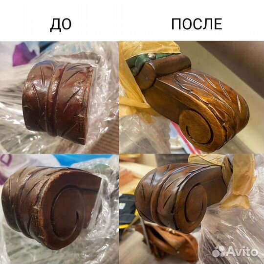 Реставрация мебели, дверей, напольных покрытий, ме