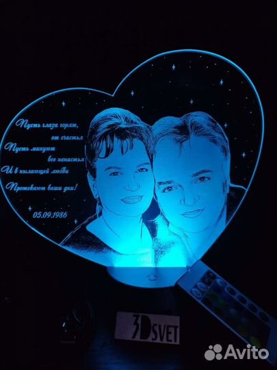 Ночник по фотографии