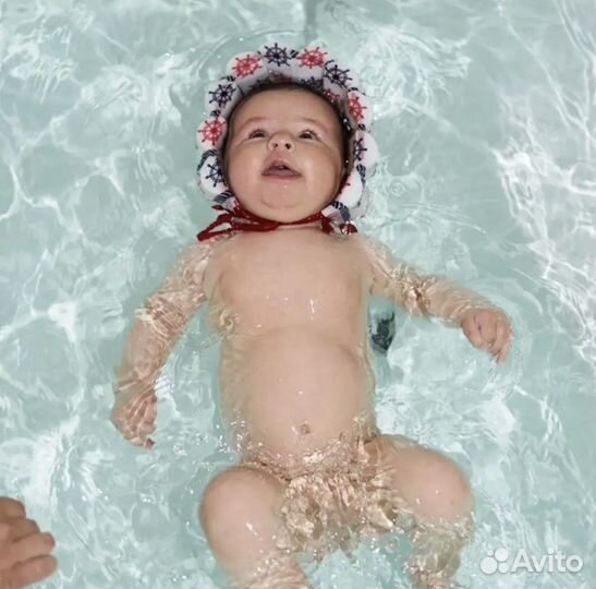 Чепчик для плавания малышей (от 0 до 4 месяцев)