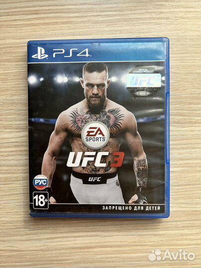 Игра UFC 3 PS4
