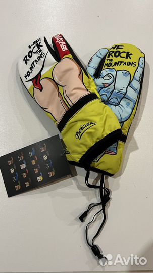 Варежки перчатки для сноуборда или лыж. Новые