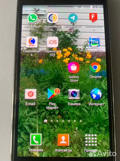 Samsung galaxy s4 mini красный