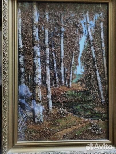 Картина Шишкина в технике флористическая живопись