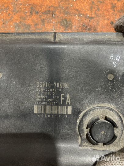 Блок управления двигателем Suzuki Grand Vitara