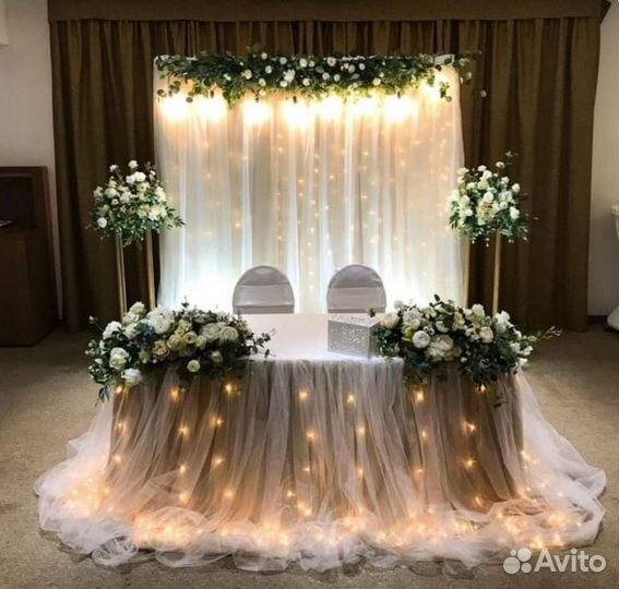 Свадебный декор, украшение свадебного зала