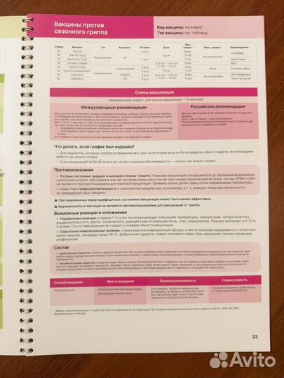 Справочник по вакцинации