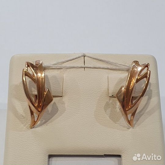 Серьги Золото