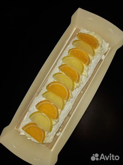 Меренговый рулет