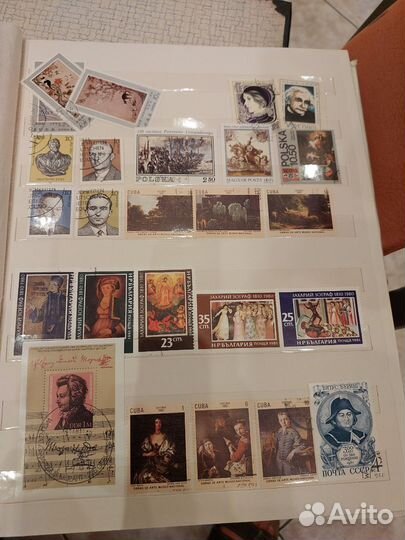 Почтовые марки СССР и Социалистических стран