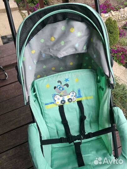 Детская складная коляска трость