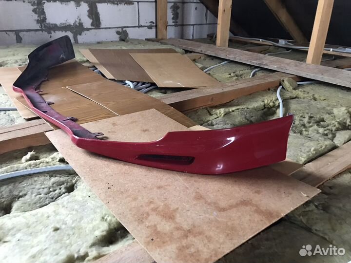 Губа переднего бампера honda accord 8