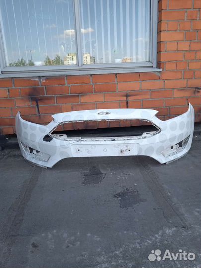 Бампер передний Форд Фокус 3 рест