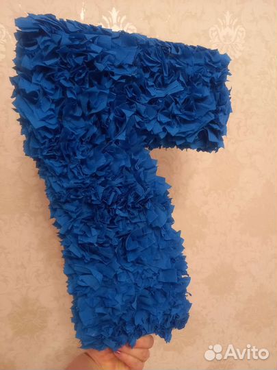 Цифра 7 на день рождения