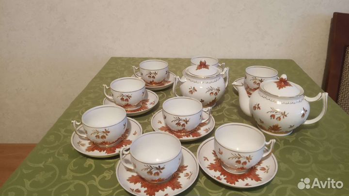 Сервиз чайный Вербилки,новый
