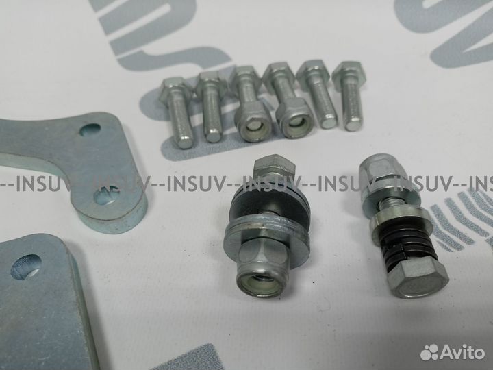 Комплект переходн.пластин Нива на суппора ваз 2108