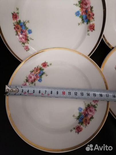 Тарелки зик Дулево СССР