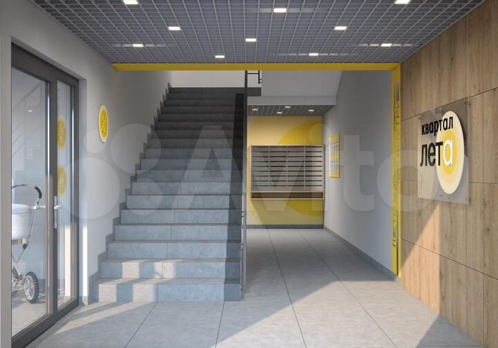 1-к. квартира, 44,6 м², 9/9 эт.