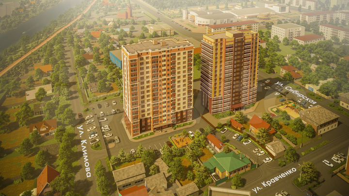 1-к. квартира, 43,8 м², 13/16 эт.